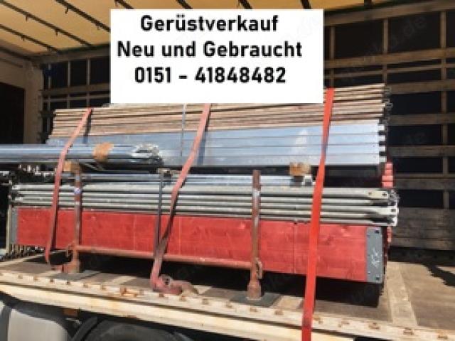 gebrauchtes Baugerüst Gerüst + Lieferung 0151 - 41848482 Layher Plettac RUX org. und oder kompat. - 1